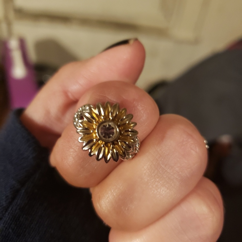 Sunflower ring - Picture 2 of 3